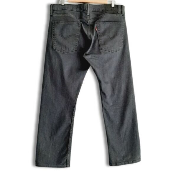 LEVI'S 513 Slim Fit Stretch Straight Leg Jeans Men's Sz 36 - Picture 3 of 12
